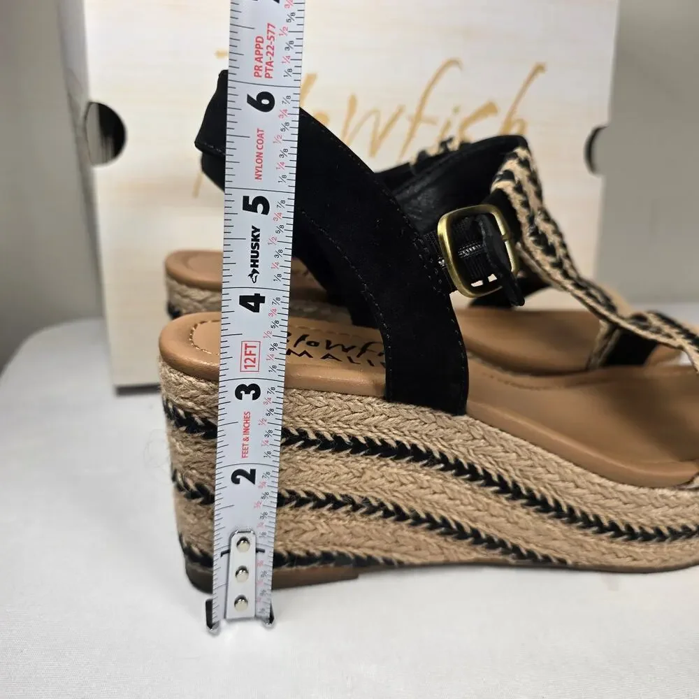 Blowfish Malibu Annika Strappy Wedge Sandals. Size 9  Ret. $80